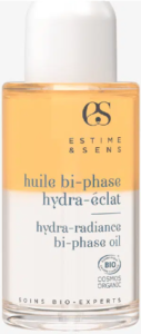 Huile bi phasique hydra eclat estime et sens hydratation