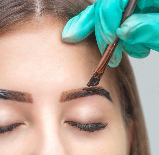 coloration sourcils henné naturel