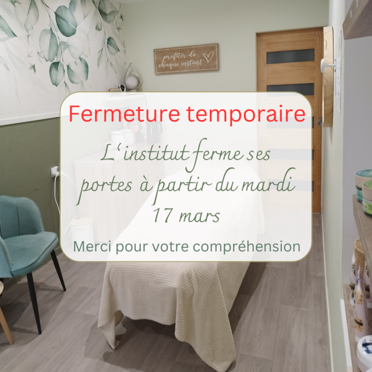 fermeture temporaire